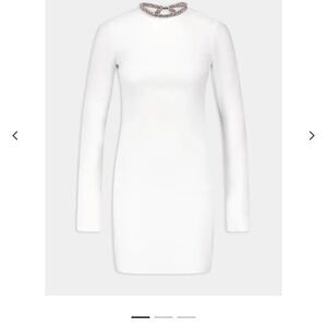 Stella McCartney Embellished Body-con Cocktail Dress